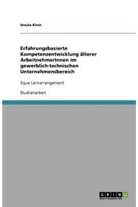 Erfahrungsbasierte Kompetenzentwicklung älterer ArbeitnehmerInnen im gewerblich-technischen Unternehmensbereich