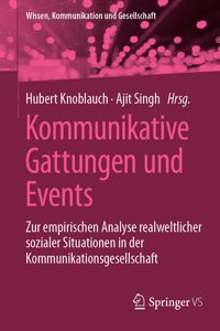 Kommunikative Gattungen Und Events