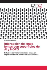 Interacción de iones lentos con superficies de Al y HOPG