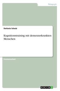 Kognitionstraining mit demenzerkrankten Menschen