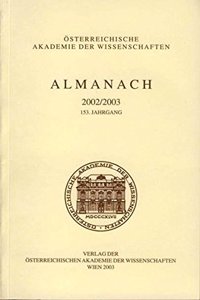 Almanach Der Philosophisch-Historischen Klasse Der Osterreichischen Akademie Der Wissenschaften