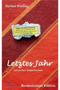 Letztes Jahr
