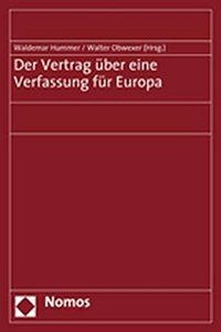 Der Vertrag Uber Eine Verfassung Fur Europa