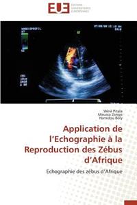 Application de L Echographie ? La Reproduction Des Z?bus D Afrique