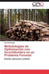 Metodologías de Optimización con Incertidumbre en un Problema Forestal