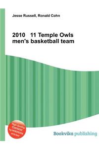 2010 11 Temple Owls Men's Basketball Team