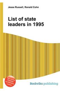 List of State Leaders in 1995