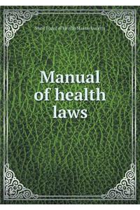 Manual of health laws