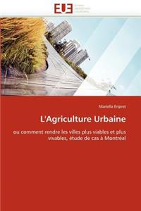 L''agriculture Urbaine
