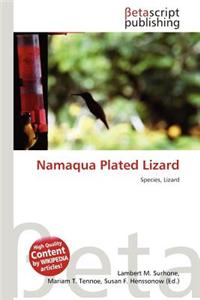 Namaqua Plated Lizard
