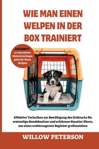 Wie man einen Welpen in der Box trainiert