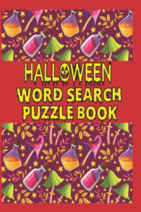 Halloween Word Search Puzzle Book