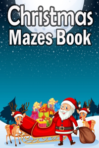 Christmas Mazes book