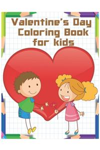 Valentine's Day Coloring Book For Kids