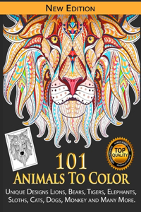 101 Animals To Color