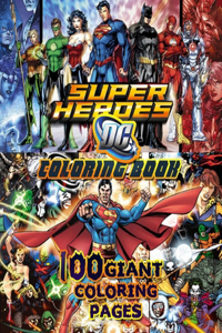 Super Heroes DC Coloring Book