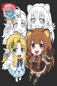 Anime Chibi Girls Coloring Book