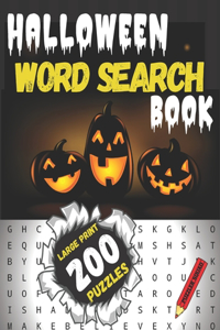 Halloween Word Search Book