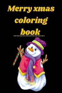 Merry Xmas Coloring Book