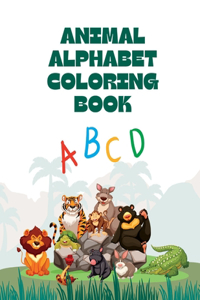 Animal Alphabet Coloring Book