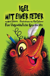 Igel Mit Einer Feder