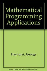 Mathematical Programming Applications