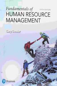 Fundamentals of Human Resource Management Plus Mylab Management with Pearson Etext -- Access Card Package