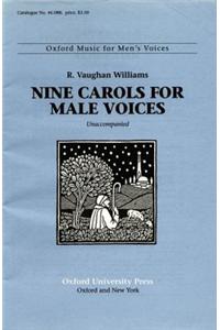 Nine Carols for male voices