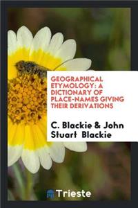 Geographical Etymology