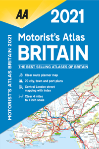 Motorists Atlas Britain 2021