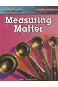 Measuring Matter