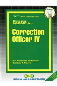 Correction Officer IV