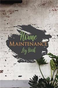 Home Maintenance Log Book