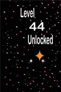Level 44 unlocked