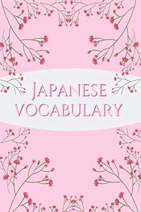 Japanese vocabulary