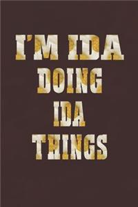 I'm Ida Doing Ida Things