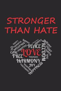 Love Stronger Than Hate