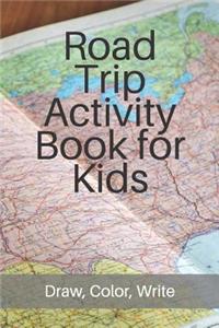 Road Trip Activity Book for Kids