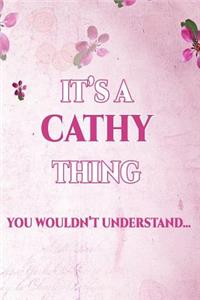 It's A CATHY Thing You Wouldn't Understand