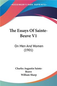 Essays Of Sainte-Beuve V1