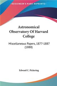 Astronomical Observatory of Harvard College