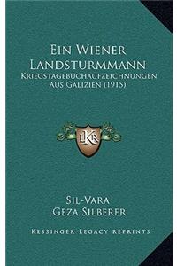 Ein Wiener Landsturmmann