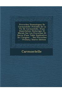 Proverbes Dramatiques de Carmontelle