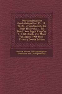 Wurttembergische Geschichtsquellen