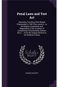 Penal Laws and Test ACT