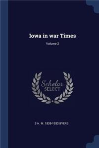 Iowa in war Times; Volume 2