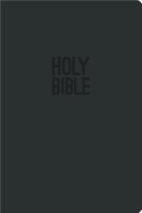 KJV, Reference Bible, Personal Size, Giant Print, Imitation Leather, Black, Red Letter Edition