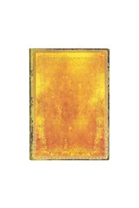 Ochre Midi Lined Softcover Flexi Journal (176 pages)