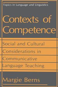 Contexts of Competence