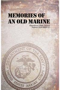 Memories of an Old Marine